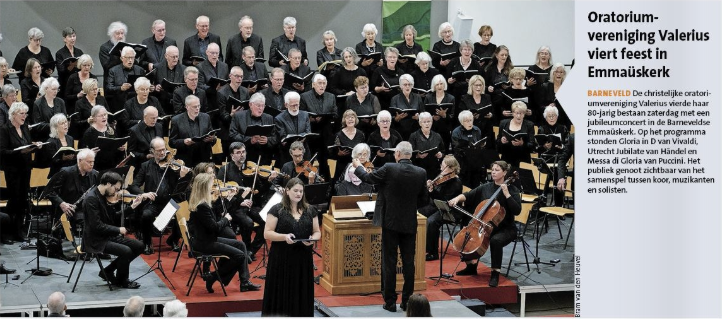 Terugblik jubileumconcert